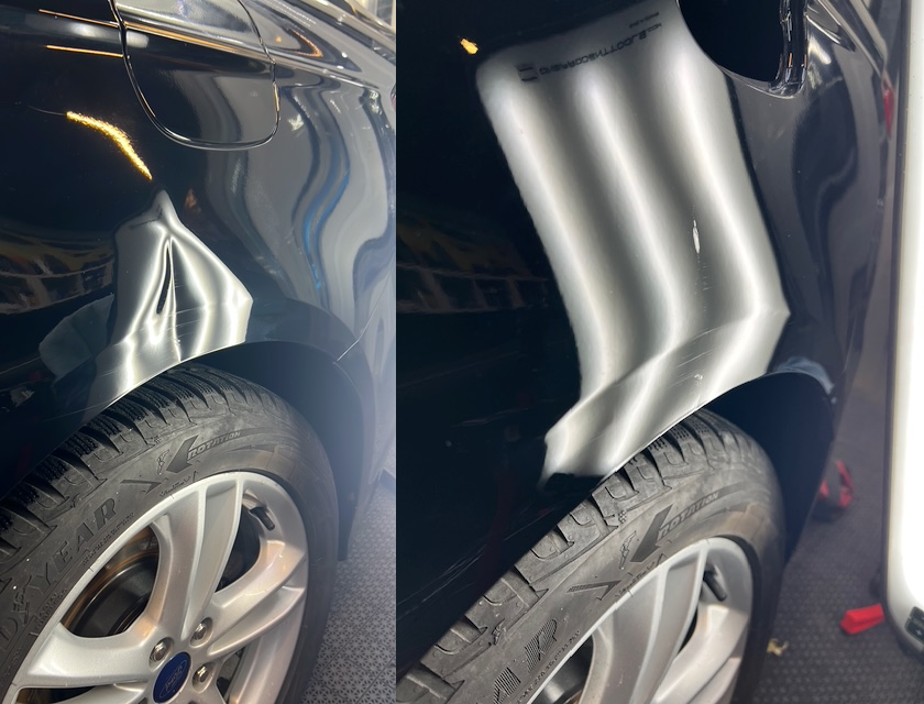 Przed i po naprawie PDR 1